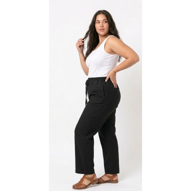 Pantalón bell negro