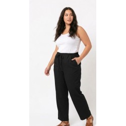 Pantalón bell negro