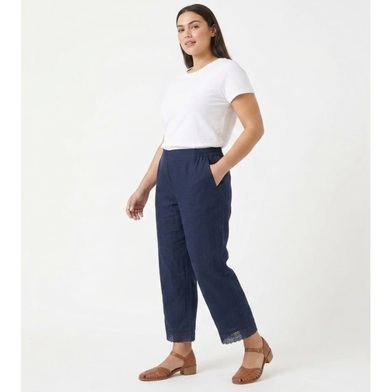 Pantalón entredós marino