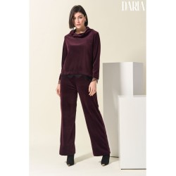 pantalon meryl granate