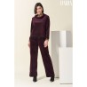 pantalon meryl granate