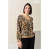 blusa sandy print