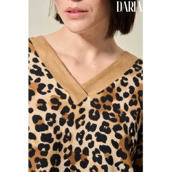 blusa sandy print