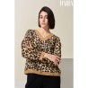 blusa sandy print