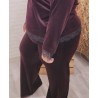 pantalon meryl granate
