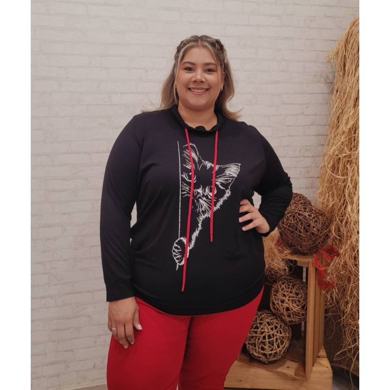 Sudadera gato
