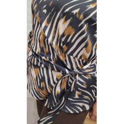 blusa lazo print