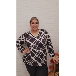 Camiseta Estefanía negra