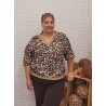 blusa sandy print