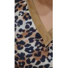 blusa sandy print
