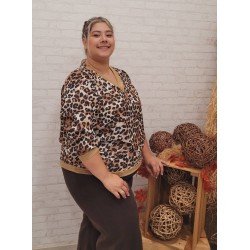 blusa sandy print