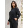 blusa lazo negra