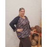 Camiseta print cebra