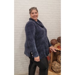 jersey chenilla gris humo