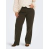 Pantalón curvy willy wide marrón