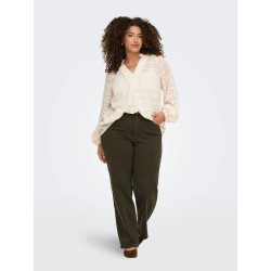 Pantalón curvy willy wide marrón