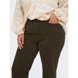 Pantalón curvy willy wide marrón