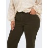 Pantalón curvy willy wide marrón